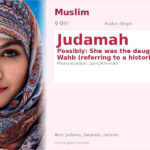 Judamah Name Meaning and Details