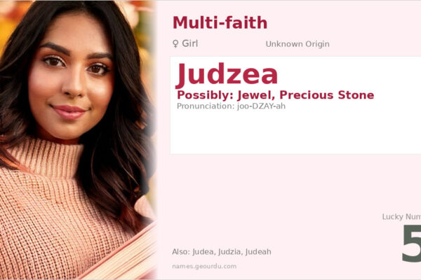 Judzea Name Meaning — Origin, Gender & Details (2025)