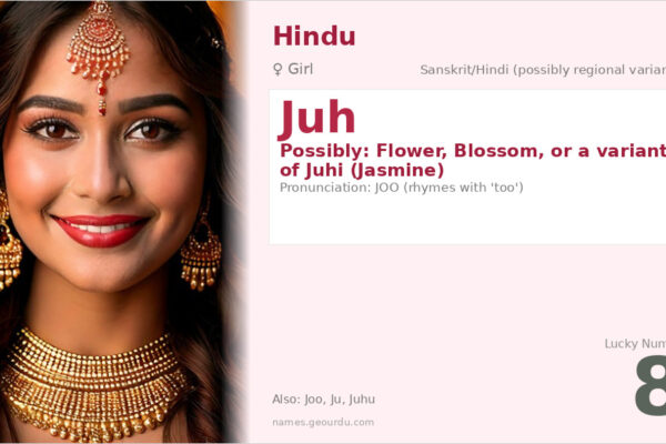 Juh Name Meaning — Origin, Gender & Details (2025)