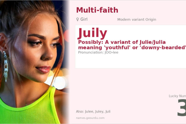 Juily Name Meaning — Origin, Gender & Details (2025)