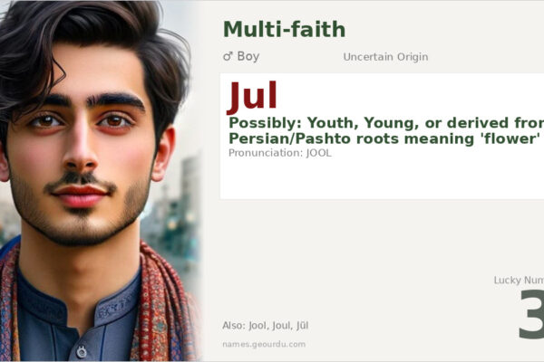 Jul Name Meaning — Origin, Gender & Details (2025)