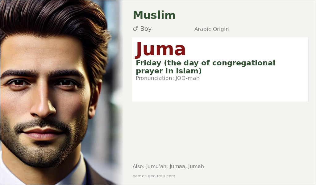 Juma Name Meaning and Details