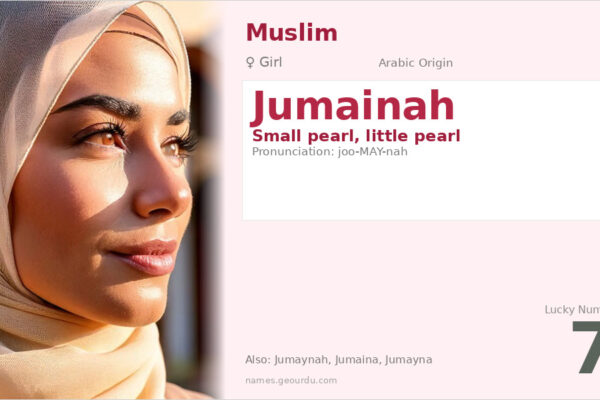 Jumainah Name Meaning — Arabic Origin, Girl Name & Details (2025)