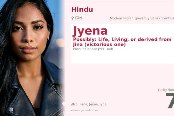 Jyena Name Meaning — Origin, Gender & Details (2025)