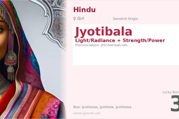 Jyotibala Name Meaning — Sanskrit Origin, Girl Name & Details (2025)
