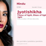Jyotishikha Name Meaning and Details