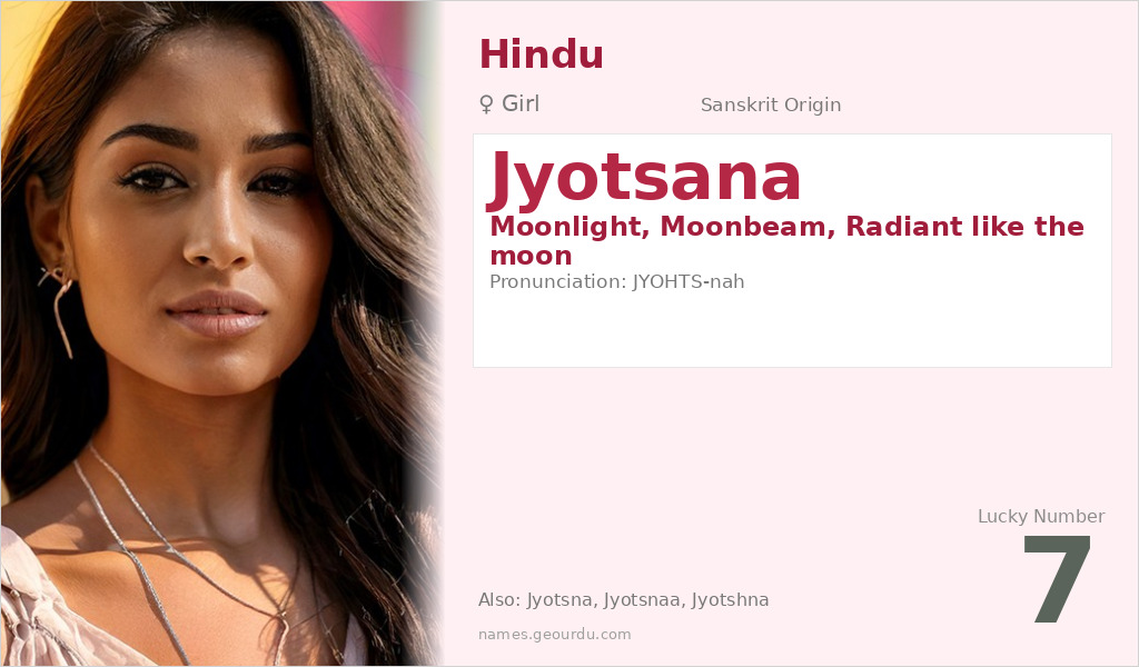 Jyotsana Name Meaning and Details