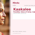 Kaakalee Name Meaning and Details