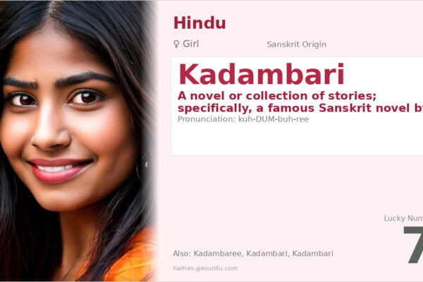 Kadambari Name Meaning — Sanskrit Origin, Literary Significance & Details (2025)