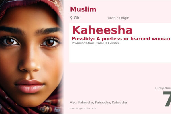 Kaheesha Name Meaning — Origin, Gender & Details (2025)