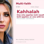 Kahhalah Name Meaning and Details