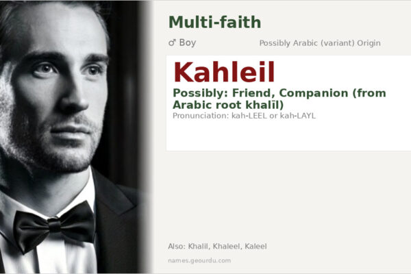 Kahleil Name Meaning — Origin, Gender & Details (2025)