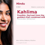 Kahlima Name Meaning and Details