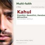 Kahul Name Meaning and Details