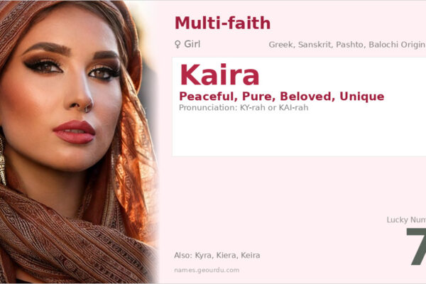 Kaira Name Meaning — Greek, Sanskrit & Pashto Origins (2025)