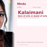 Kalaimani Name Meaning and Details