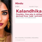 Kalandhika Name Meaning and Details