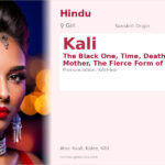 Kali Name Meaning and Details