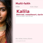 Kalila Name Meaning and Details