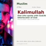 Kalimullah Name Meaning and Details