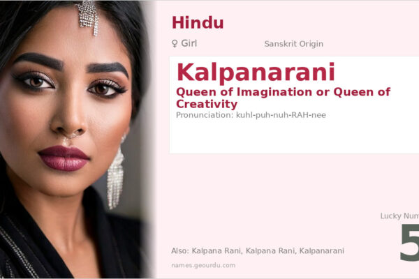 Kalpanarani Meaning — Sanskrit Origin, Girl Name & Details (2025)