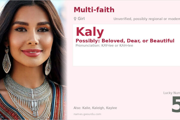 Kaly Name Meaning — Origin, Gender & Details (2025)