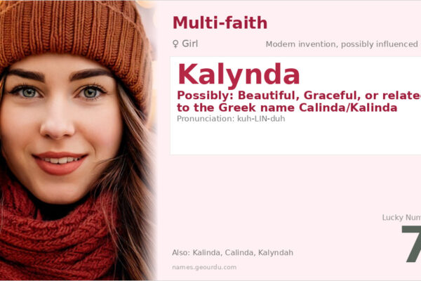 Kalynda Name Meaning — Origin, Gender & Details (2025)