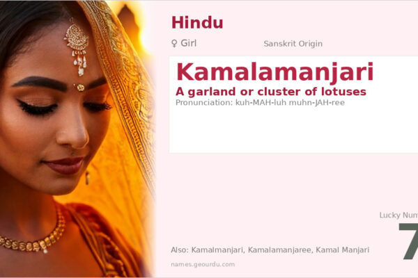 Kamalamanjari Meaning — Sanskrit Origin, Girl Name & Details (2025)