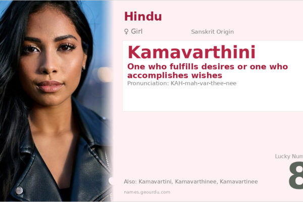 Kamavarthini Meaning — Sanskrit Origin, Girl Name & Details (2025)