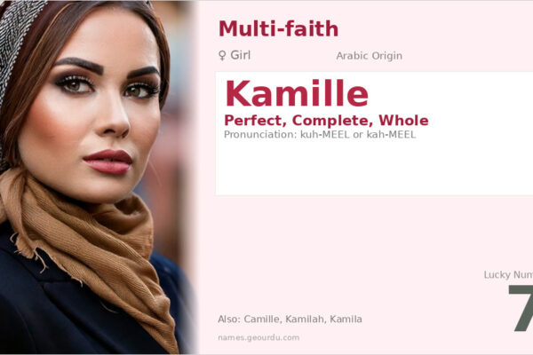 Kamille Name Meaning — Origin, Gender & Details (2025)