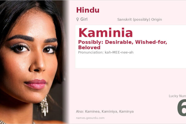 Kaminia Name Meaning — Origin, Gender & Details (2025)
