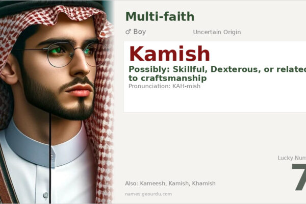 Kamish Name Meaning — Origin, Gender & Details (2025)