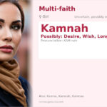 Kamnah Name Meaning and Details