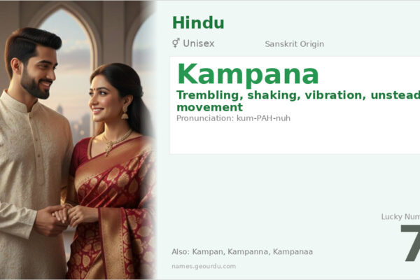 Kampana Name Meaning — Sanskrit Origin, Gender & Details (2025)