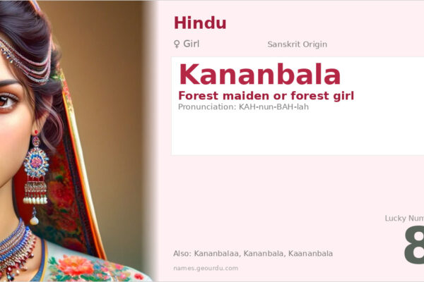 Kananbala Meaning — Sanskrit Origin, Girl Name & Details (2025)