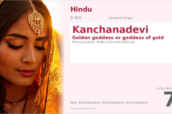 Kanchanadevi Meaning — Golden Goddess, Origin & Details (2025)