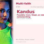Kandus Name Meaning and Details
