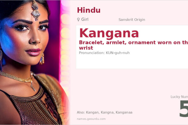 Kangana Name Meaning — Sanskrit Origin, Girl Name & Details (2025)