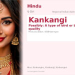 Kankangi Name Meaning and Details