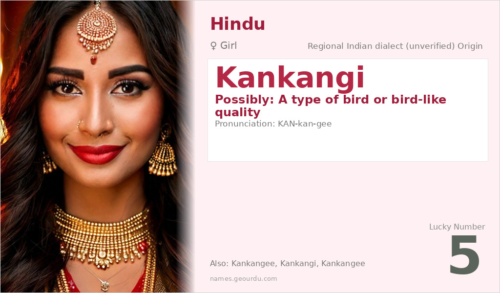 Kankangi Name Meaning and Details