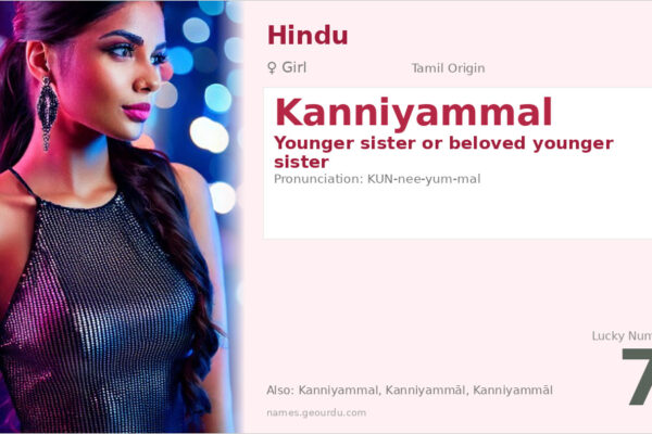 Kanniyammal Name Meaning — Tamil Origin, Girl Name & Cultural Significance (2025)