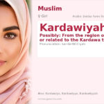 Kardawiyah Name Meaning and Details