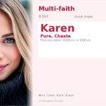 Karen Name Meaning and Details