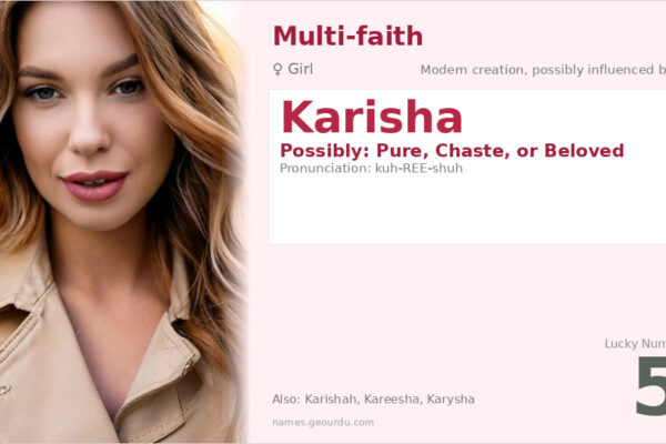 Karisha Name Meaning — Origin, Gender & Details (2025)