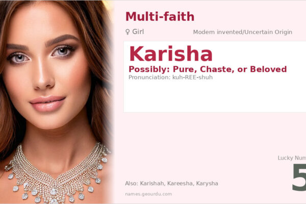 Karisha Name Meaning — Origin, Gender & Details (2025)