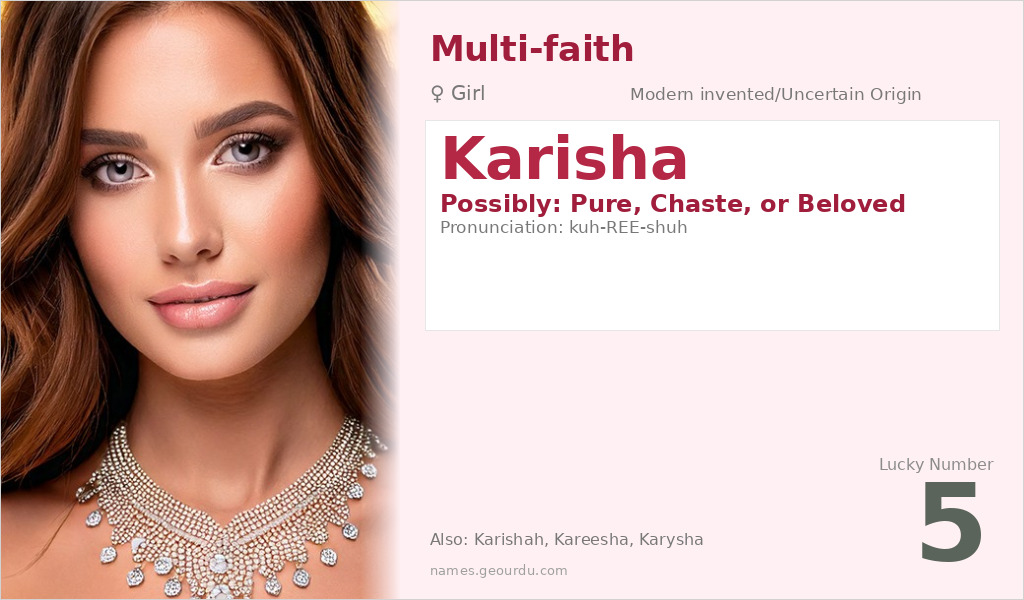 Karisha Name Meaning and Details
