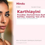 Karthiayini Name Meaning and Details