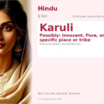 Karuli Name Meaning and Details