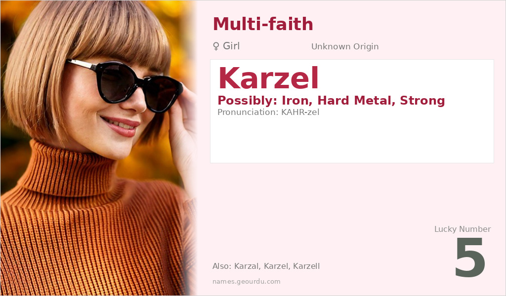 Karzel Name Meaning and Details