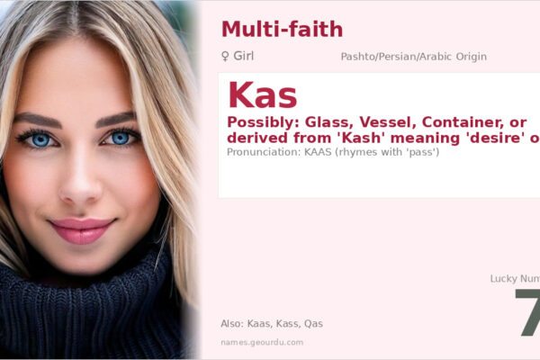 Kas Name Meaning — Origin, Gender & Details (2025)